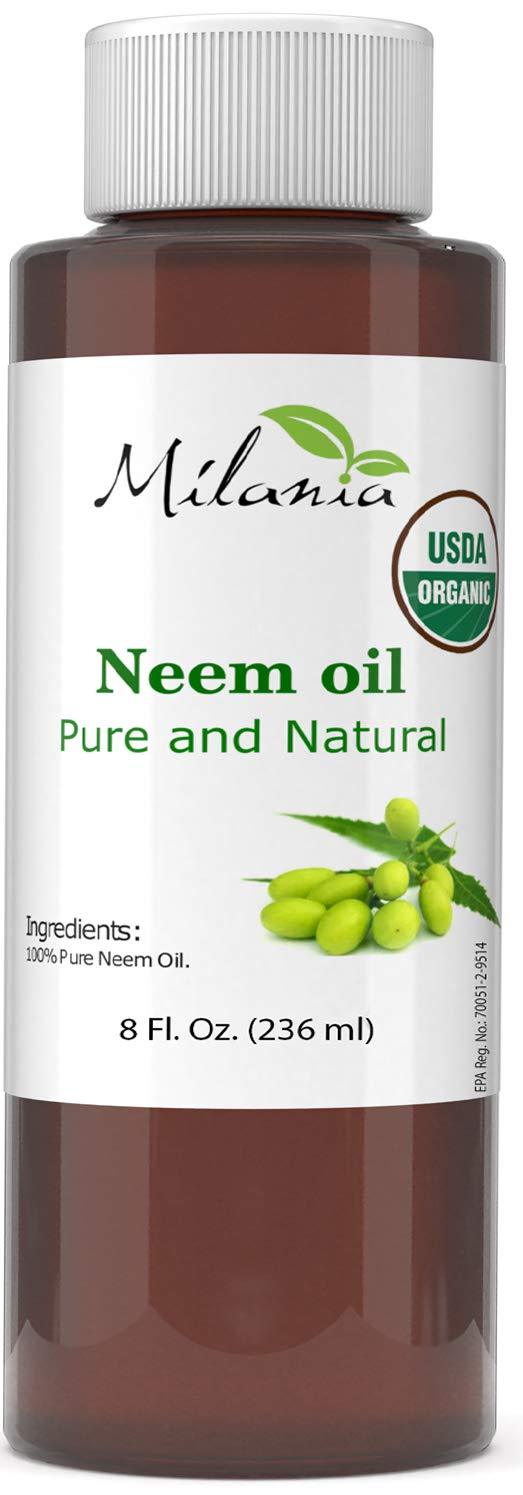 Premium Organic Neem Oil (8 Oz.) Virgin, Cold Pressed, Unrefined 100% Pure Natural Grade A. Excellent Quality. - BeesActive Australia