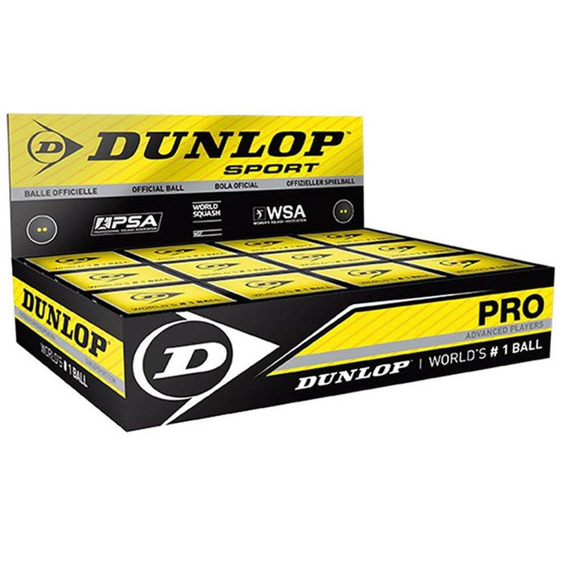 [AUSTRALIA] - Dunlop Sports Pro XX High Altitude Squash Balls, Box of 12 