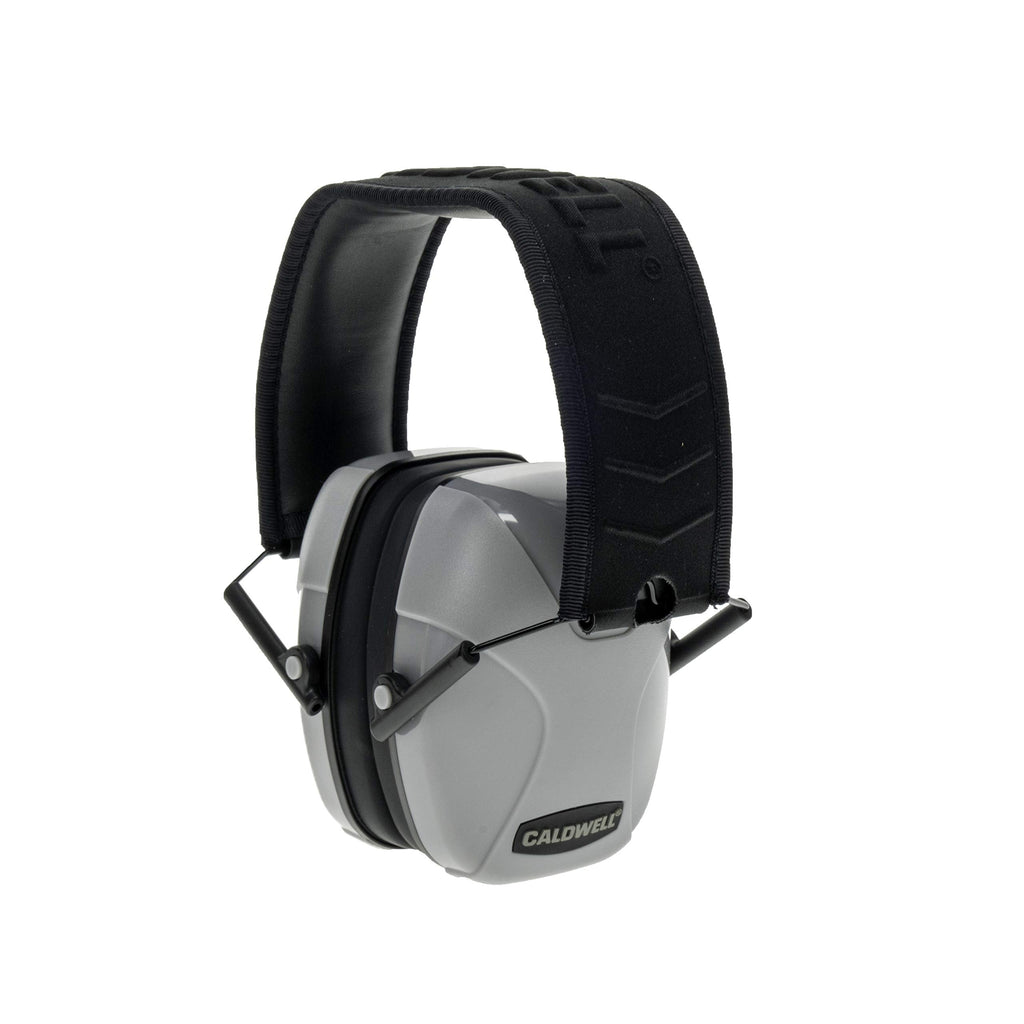 Caldwell Passive Hearing Protection 23-30 NRR - Adjustable Earmuffs for Shooting, Hunting, Range Adult Gray - BeesActive Australia
