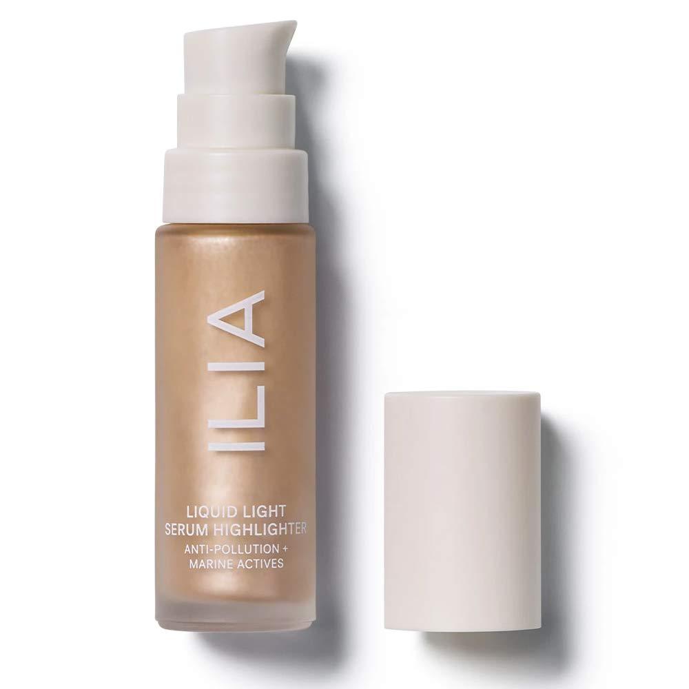 ILIA - Natural Liquid Light Serum Highlighter | Cruelty-Free, Vegan, Clean Beauty (Nova (Soft Gold)) Nova (Soft Gold) - BeesActive Australia