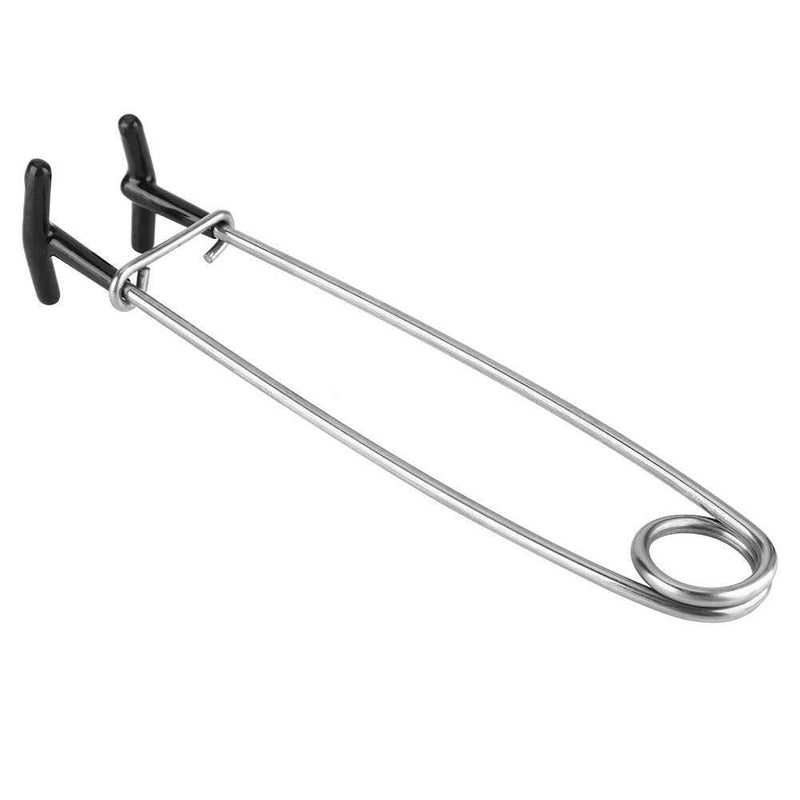 Fish Mouth Opener, MAGT Stainless Steel Fish Mouth Spreader Water Bottle Hanger Jaw Spreader Saltwater Fishing Accessory - BeesActive Australia