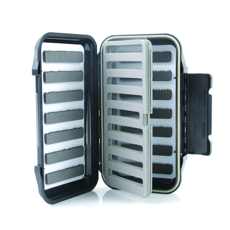 M MAXIMUMCATCH Maxcatch Waterproof Fly Box For Fly Fishing Streamer Flies Swing Leaf Center - BeesActive Australia