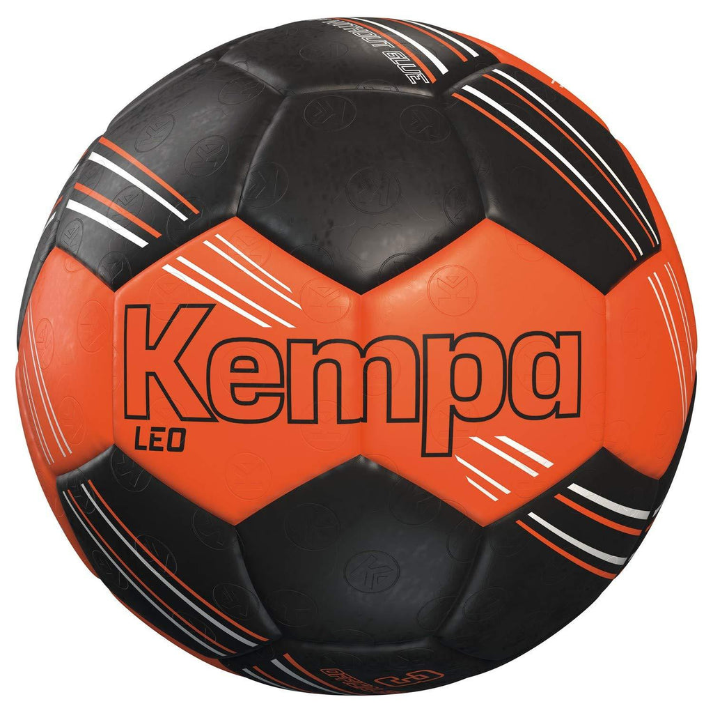 Kempa Unisex - Adult Leo Handball, Unisex – Adults, Handball, 200189201, Fluo Orange/Black., 2 - BeesActive Australia