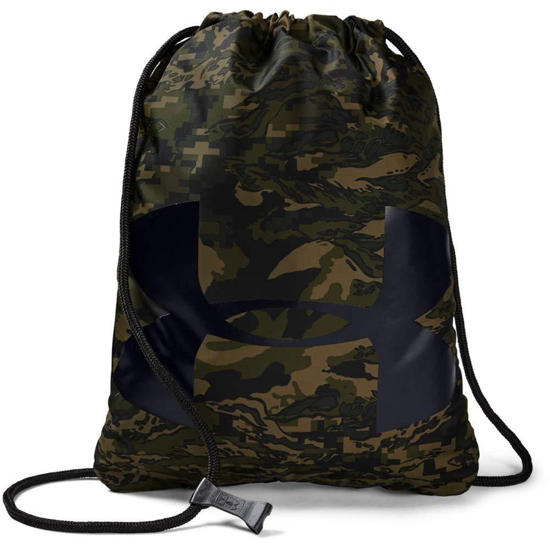 Under Armour Adult Ozsee Sackpack Artillery Green (357)/Black One Size - BeesActive Australia