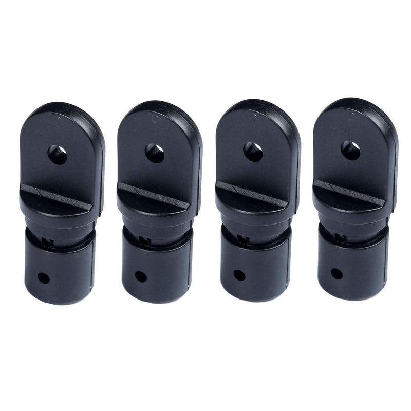 MX 1 inch Bimini Top Fitting Hardware Eye End Cap 4pcs (Inside for 1” Round Tube) - BeesActive Australia