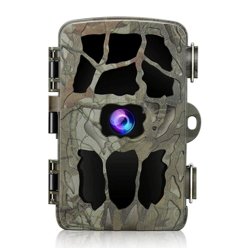 Trail Game Camera 4K 20MP, Hunting Camera with Night Vision Motion Activated Waterproof Camera 0.2s Trigger Time Scouting Cam 2.4” LCD IR LEDs 120° Wide Angle for Wildlife Home Monitoring Trail Game Camera-A - BeesActive Australia