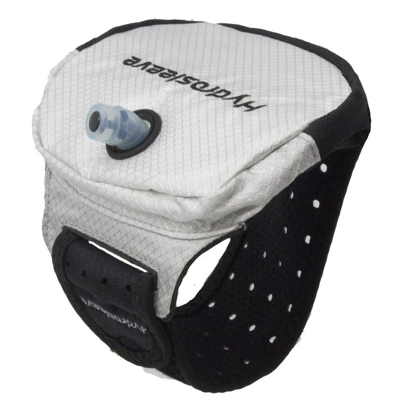 Hydrosleeve Hydration Pack for Runners, Hands-Free Armband Hydration Pack. Perfect for Runners, Marathons, Triathletes, Trail Runners and Athletes. Arctic White Medium - BeesActive Australia