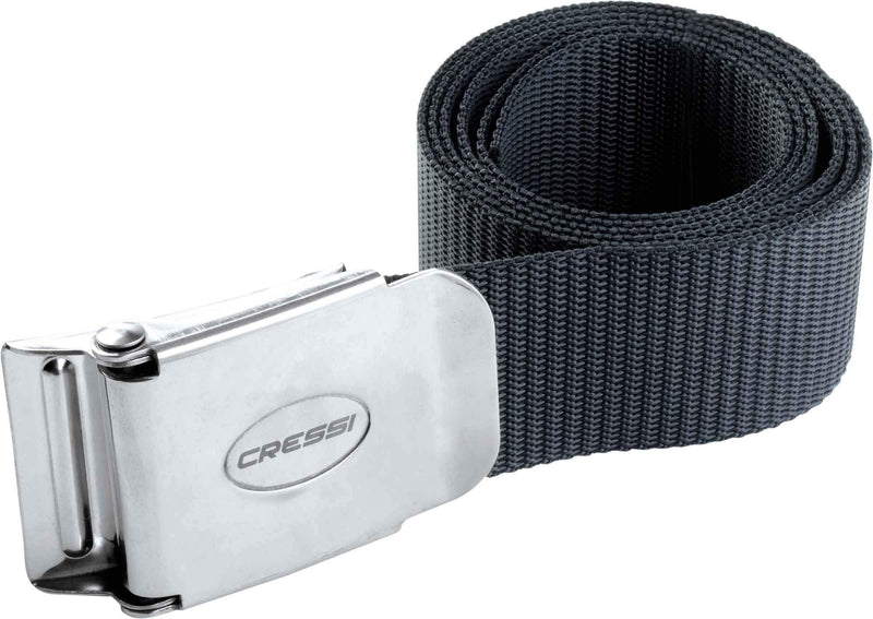 Weight Belt for Free Diving, Spear Fishing - Marseillaise - Nylon - Quick-Release Buckle - Cressi: quality since 1946 Nylon Weight Belt W/ Metal Buckle (Black) - BeesActive Australia