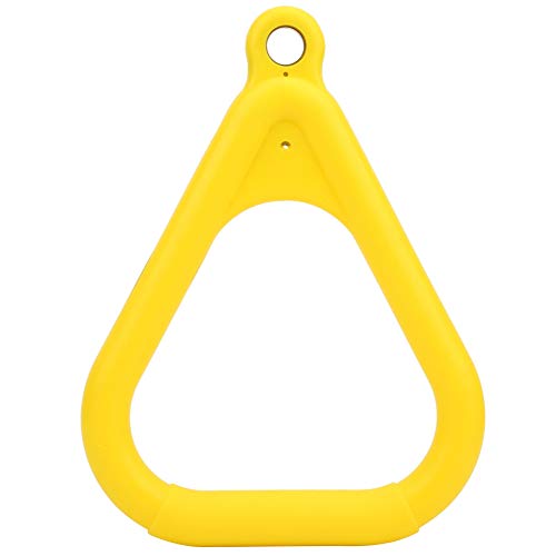 Alomejor Pull Up Ring Kids Gymnastic Rings for Upper Body Strength Fitness Training Exercise Pull Ups(Yellow) - BeesActive Australia