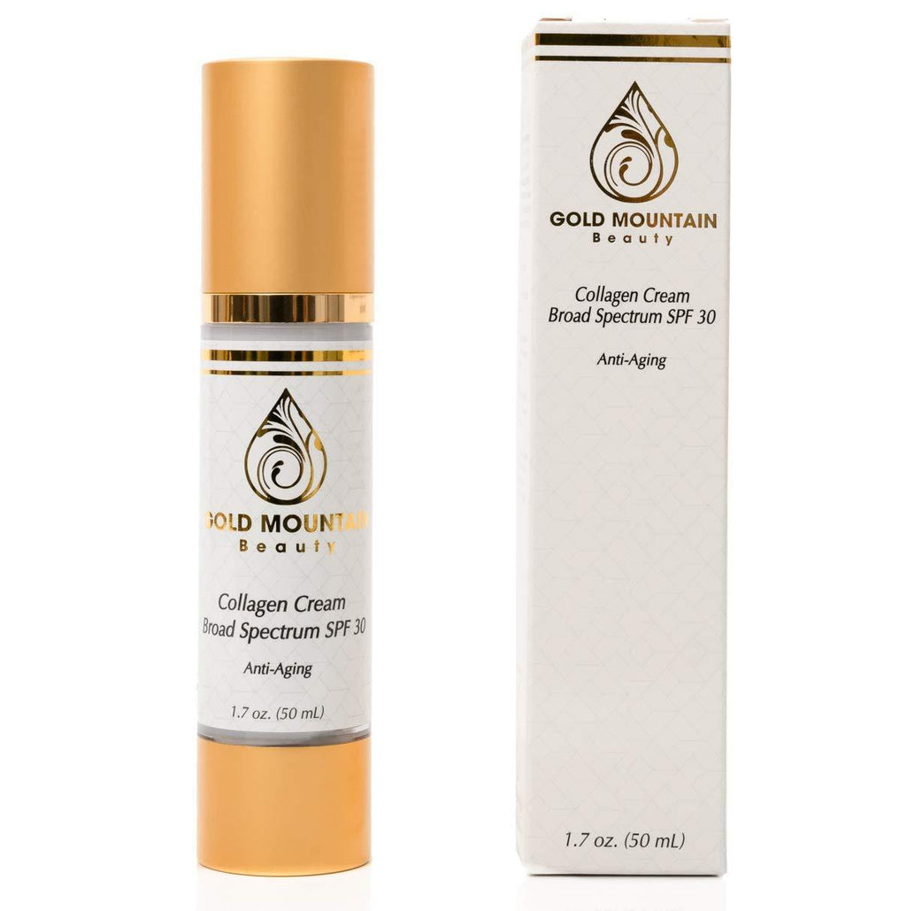Light Face Moisturizer with SPF 30 - Anti-Aging Day Face Cream with Collagen Peptides and UV Broad Spectrum SPF 30+ Sunscreen, Protection Against Sun, Firms and Smooth Wrinkles and Fine Lines - BeesActive Australia
