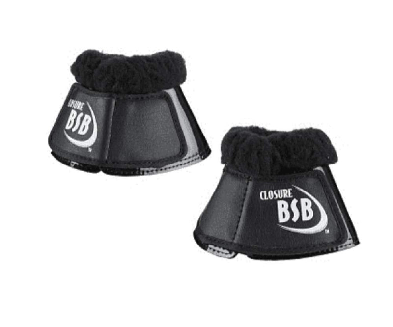[AUSTRALIA] - Dressage Sport Boots BSB Bell Sport Boot Glossy with Fleece, Black, Medium 