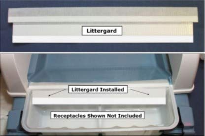Felineasy Littergard - Eliminates Litter & Waste Under Littermaid Receptacle Junction. Pkg of 2 - BeesActive Australia