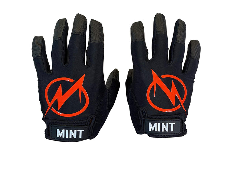 [AUSTRALIA] - Cutter Youth Ultimate Frisbee Gloves by Mint - Meticulously Designed for Performance and Protection black Youth Small 