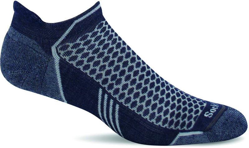 [AUSTRALIA] - Sockwell Men's Incline Micro Moderate Compression Sock Large / X-Large Denim 