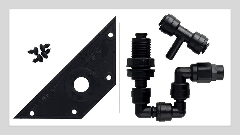 MistKing Misting System for Reptiles - Reptile Mister Bundle - Fitting Wedge and Value T Misting Assembling for Aquarium Starter- Reptile Aquarium Accessories Single Misting With Wedge - BeesActive Australia