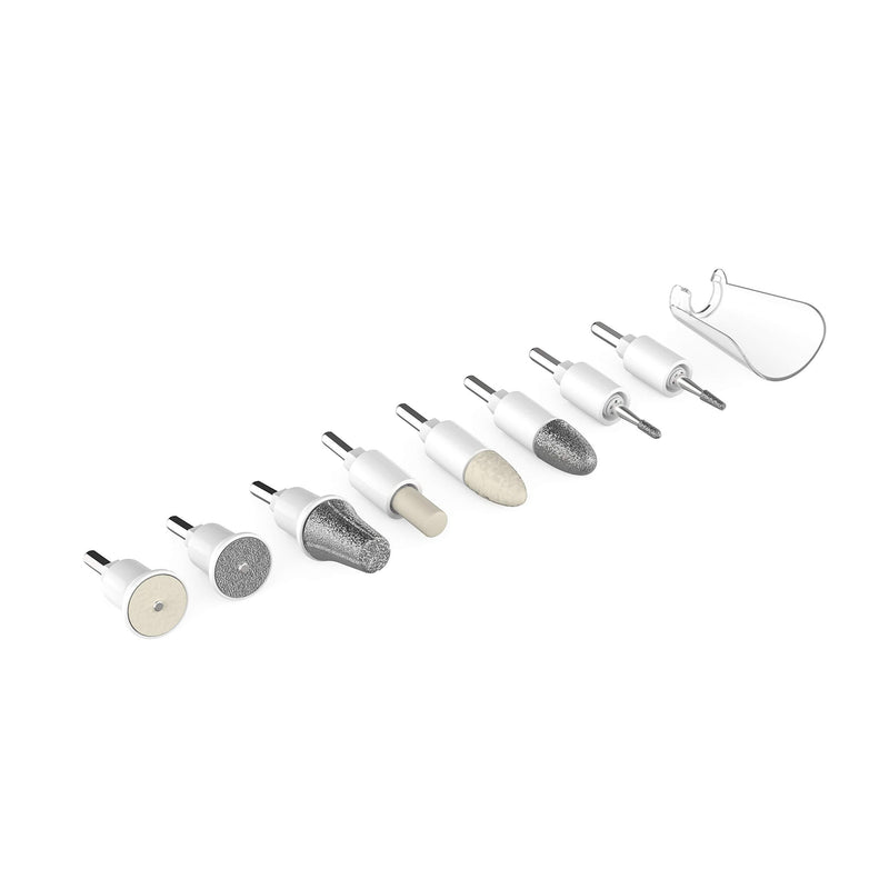 Pure Enrichment PureNails Luxe 9-Piece Replacement Nail Drill Set - BeesActive Australia