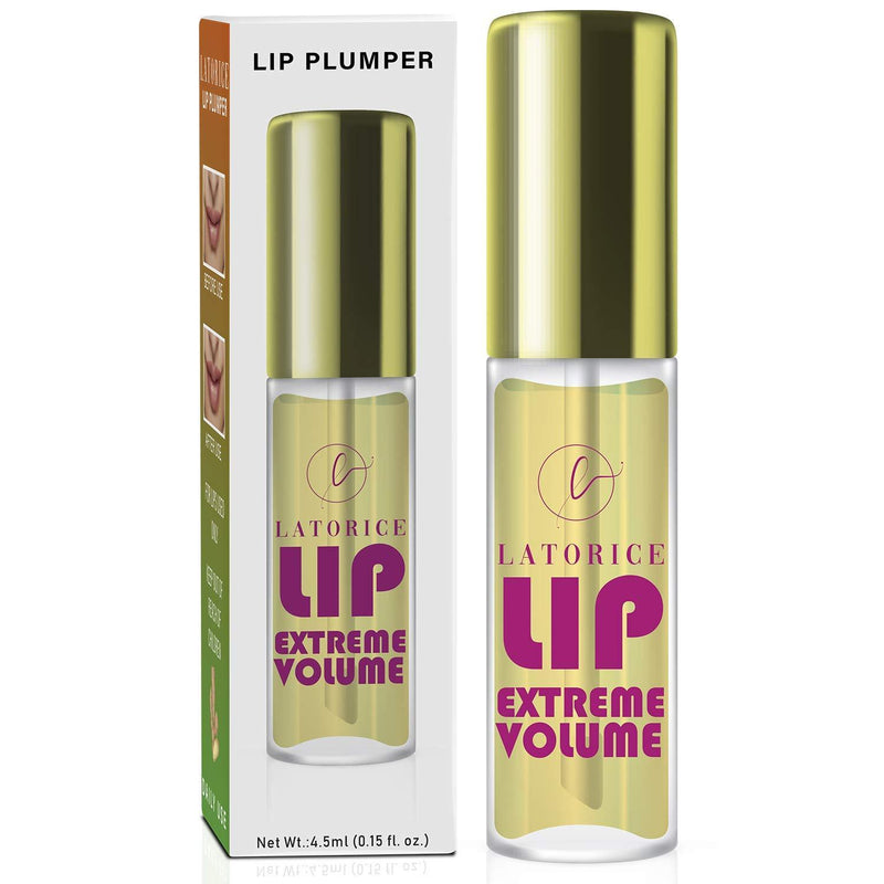 Latorice Lip Plumper, Natural Lip Enhancer Lip Gloss for Fuller & Hydrated Beauty Lips (Strong) - BeesActive Australia