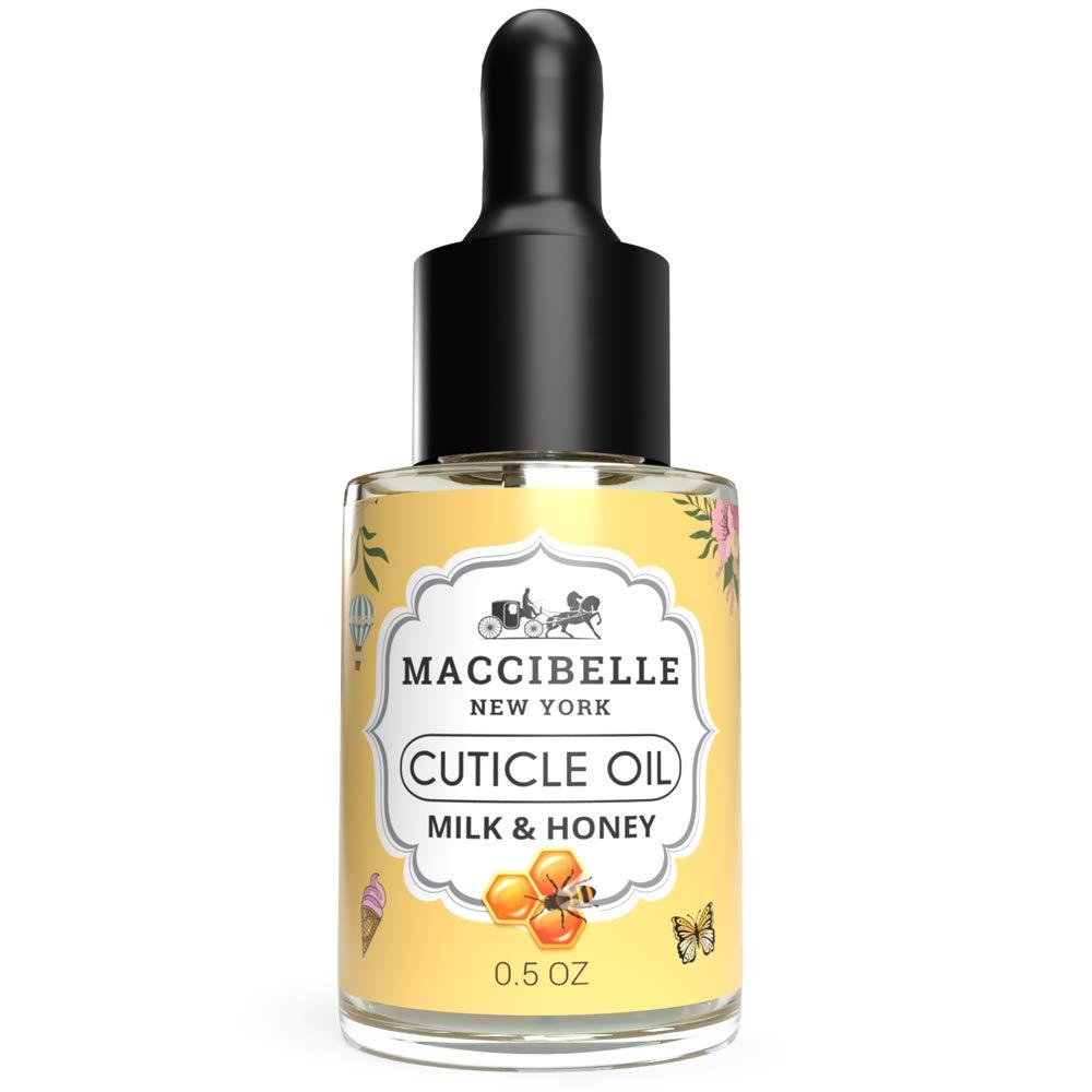 Maccibelle Cuticle Oil Milk and Honey 0.5 oz - Heals Dry Cracked Cuticles - BeesActive Australia
