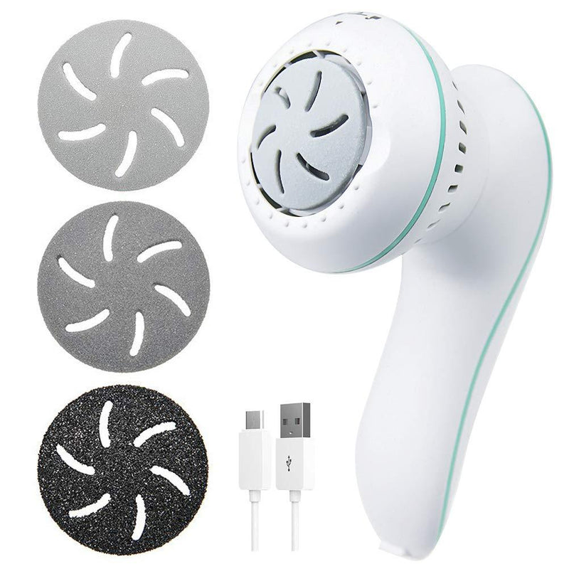 Moikin Electric Foot Callus Remover, Rechargeable Foot File Hard Skin Remover Pedicure Tools for Feet Electronic Callus Shaver Pedicure kit for Cracked Heels and Dead Skin - BeesActive Australia