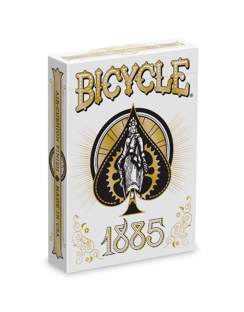 Bicycle 1885 Anniversary Playing Cards (packaging may vary) , White - BeesActive Australia