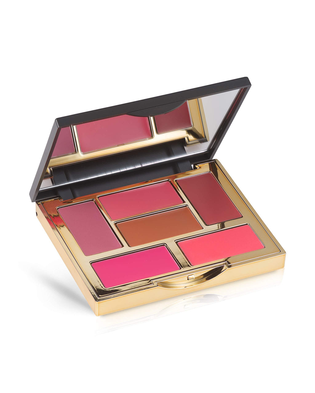 Veil Cosmetics VELVET Lip and Cheek Palette | Moisturizing & Long Lasting Tint and Stain Matte Gel | 6 Universal Shades for All Skin Types | Coral, Pink, and Nude Lip & Cheek Palette - BeesActive Australia