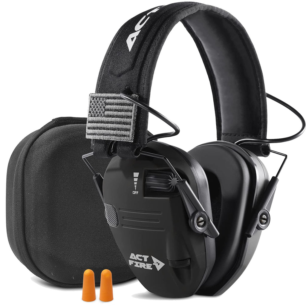 ACTFIRE Shooting Ear Protection Hearing Protection for Shooting Elite Designed Bluetooth Noise Reduction 24dB Tactical - BeesActive Australia