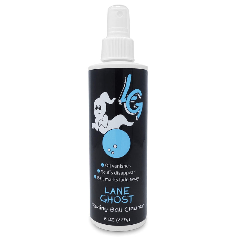Lane Ghost Bowling Ball Cleaner Spray - USBC Approved - Oil, Scuff, and Belt Mark Cleaner - Restores Tack and Prolongs Lifespan of Ball - BeesActive Australia