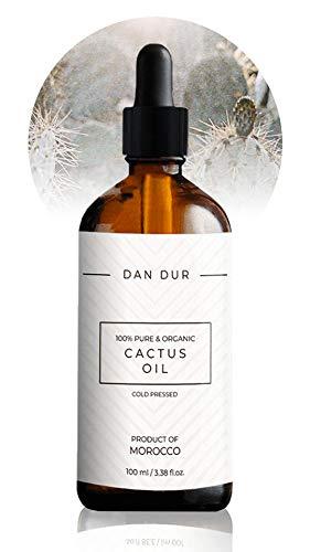 Dan-Dur Cactus (Prickly pear) Oil, BIO, Cold Pressed, Extra Virgin - Multi-Purpose Treatment, ANTI-AGING PROPERTIES, HAIR CARE (1.01 fl. oz) 1.01 fl. oz - BeesActive Australia