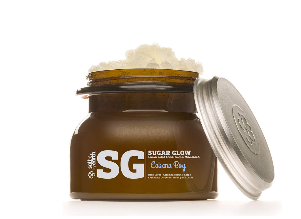 Salt of the Earth, Sugar Glow Scrub Cabana Boy 2.5 Ounce - BeesActive Australia