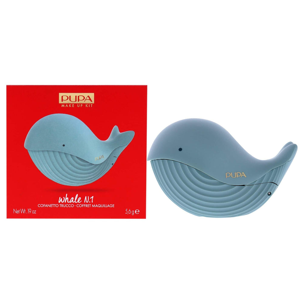 PUPA Milano Whale Beauty Kit, BlueGrey, 5.6 grams (I0108265) - BeesActive Australia