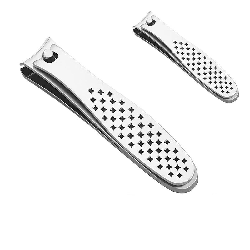 Fingernail Toenail Clippers for Women Men, 2PCS Nail Clippers Set for Thick Toenail Cutter(2 pcs) - BeesActive Australia