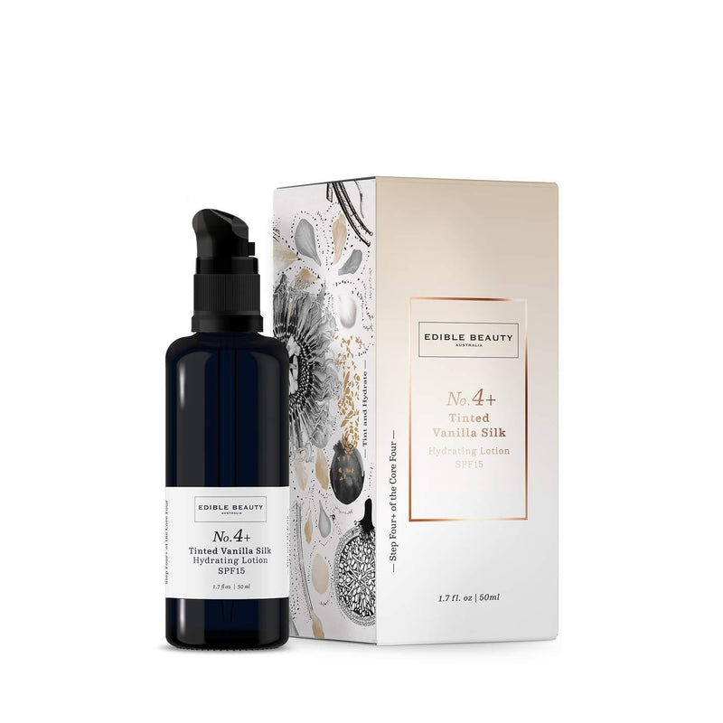 Edible Beauty Australia: No.4+ Tinted Vanilla Silk Hydrating Lotion - BeesActive Australia