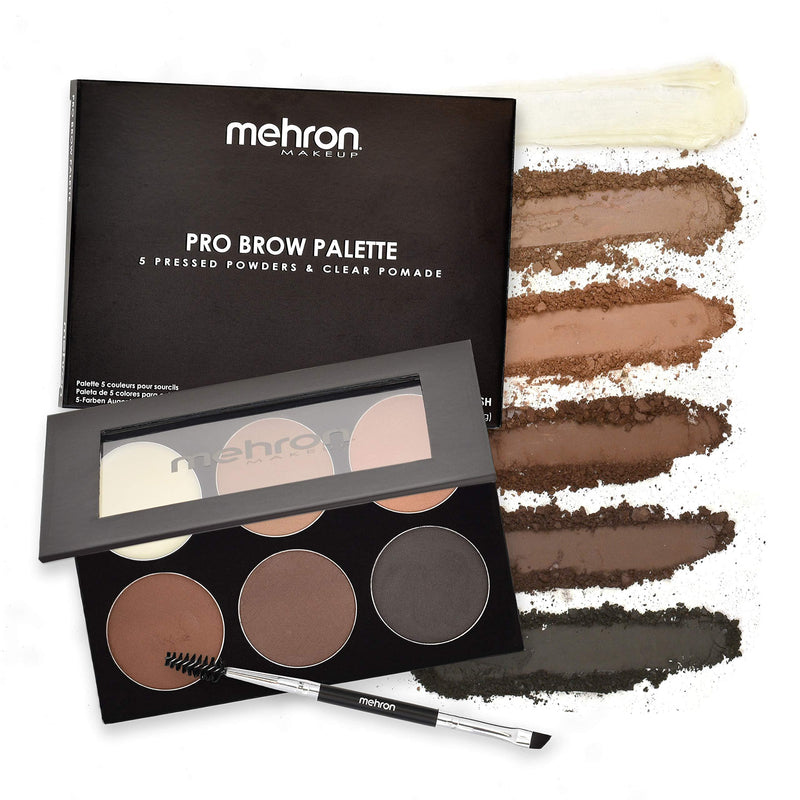 Mehron Pro Brow Palette - Pressed Powders and Pomade - BeesActive Australia