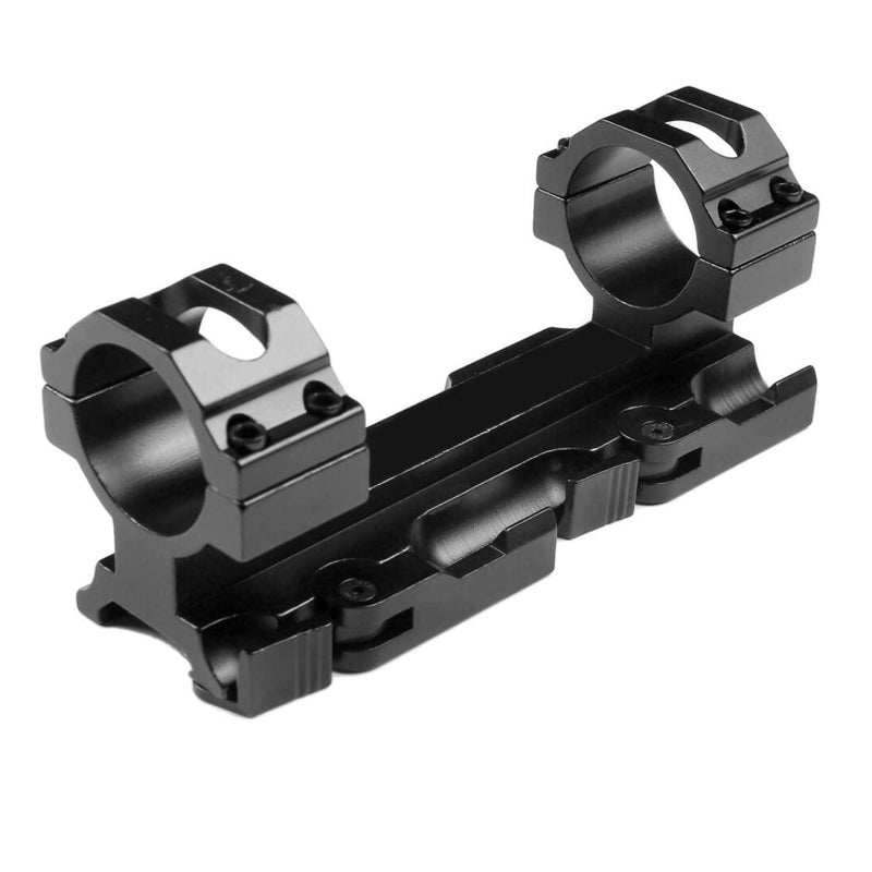 MIZUGIWA Scope Mount 30mm Ring Quick Release Cantilever Heavy Duty Scope Mount Picatinny Rail QD Auto Lock - BeesActive Australia