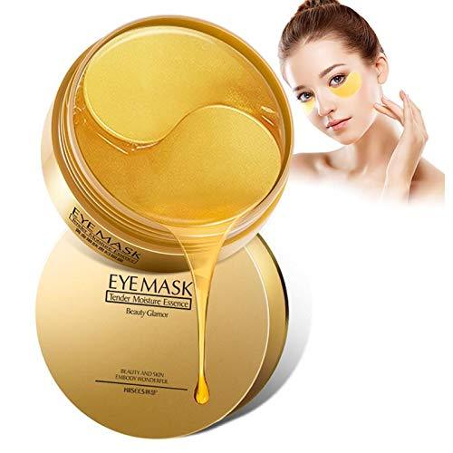 Under Eye Mask, 30 Pairs 24K Gold Eye Collagen Patches, Firming Eye Mask, Under Eye Bags Treatment for Moisturizing & Reducing Dark Circles Puffiness Wrinks 24K Golden eye mask - BeesActive Australia