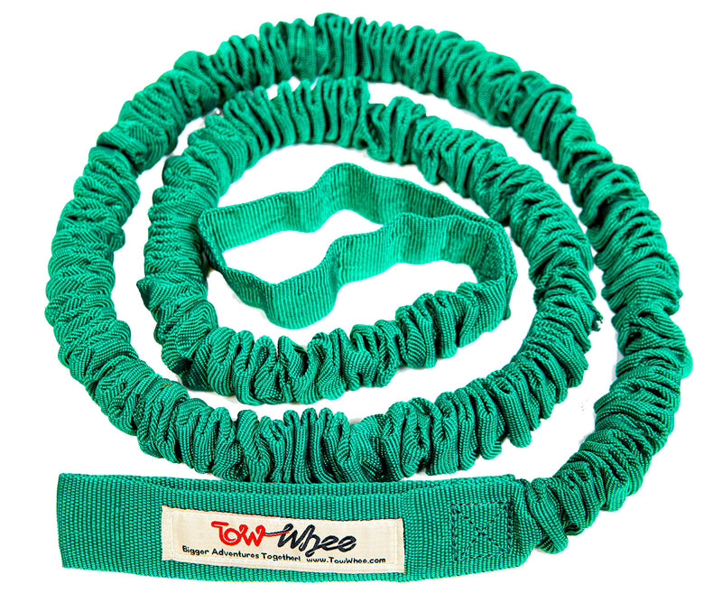 TowWhee - The Original Bike Bungee Tow Rope for Kids | MTB & Cycling Stretch Pull Strap for Riding Further with Your Child | Compatible with Any Bicycle - BeesActive Australia