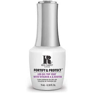 RC Red Carpet Manicure Fortify & Protect LED Gel, Top Coat - BeesActive Australia