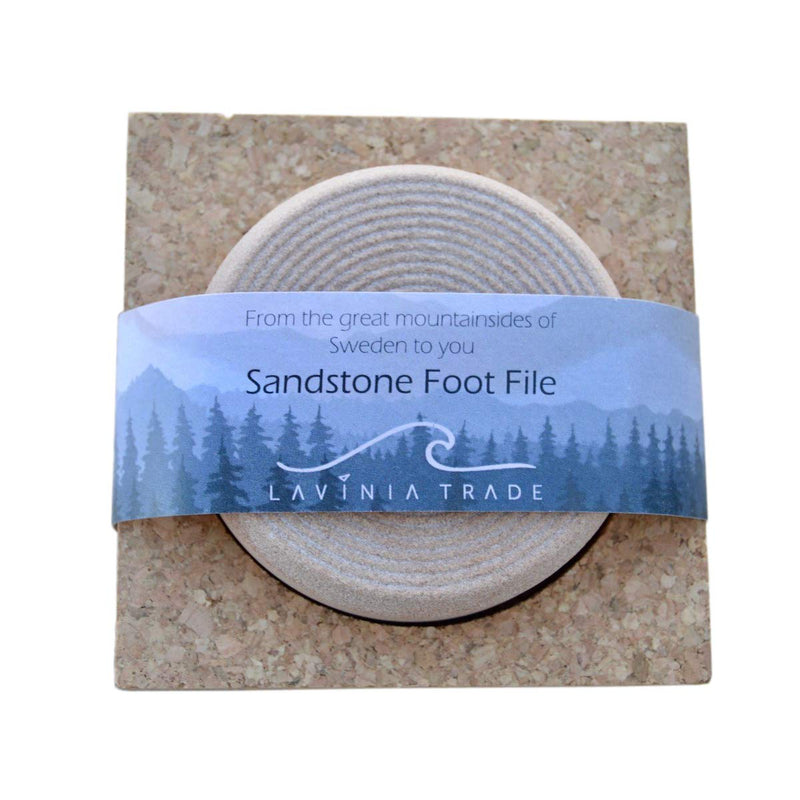 Natural Sandstone Exfoliating Foot File, Long-Lasting, Sustainable, Zero-Waste, Handcrafted in Sweden - BeesActive Australia