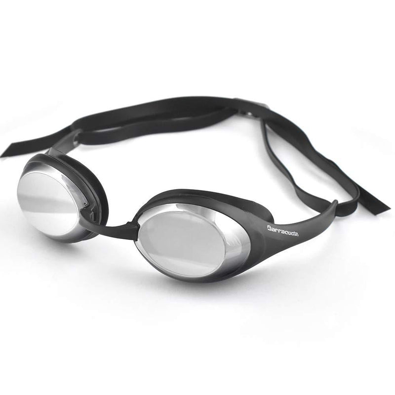 [AUSTRALIA] - Barracuda OP-941 Optical Swim Goggle - Scratch-Resistant Mirror Corrective Lenses Patented TriFusion System Seals Easy Adjustment for Adults (94190) -2.5 