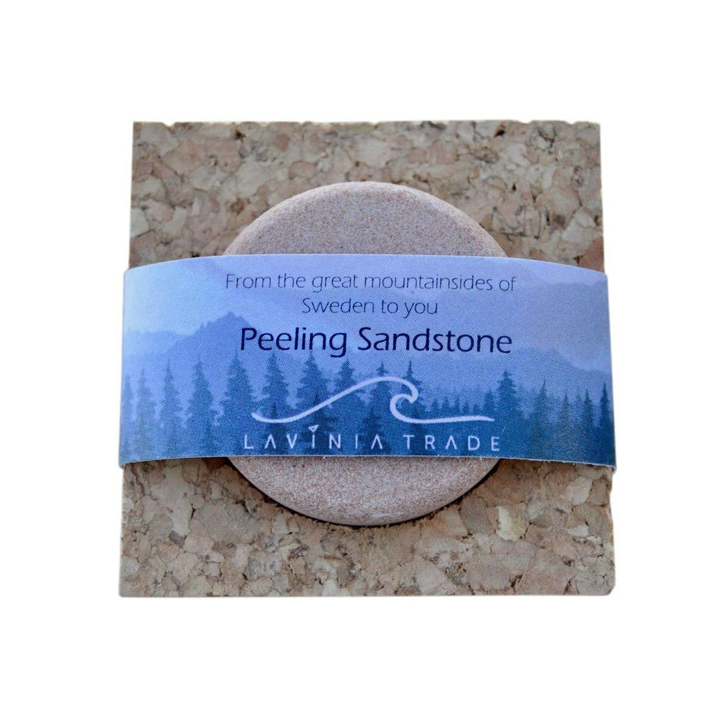 Natural Sandstone Peeling Facial Exfoliating Stone, Sustainable, Zero-Waste, Handcrafted in Sweden - BeesActive Australia