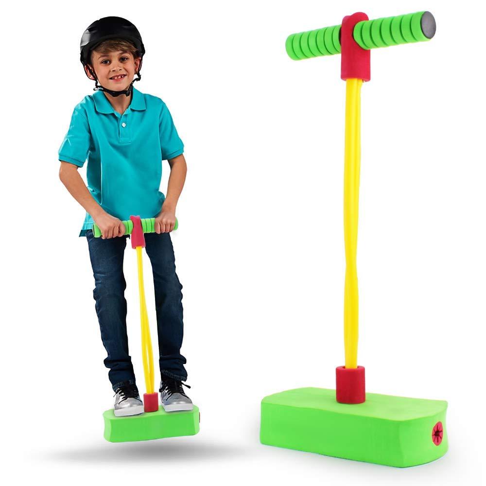 [AUSTRALIA] - Boley Pogo Jumper - Foam and Rubber Pogo Stick for Kids and Adults - Durable, Lightweight, and Easy to Store for Indoor and Outdoor Use 
