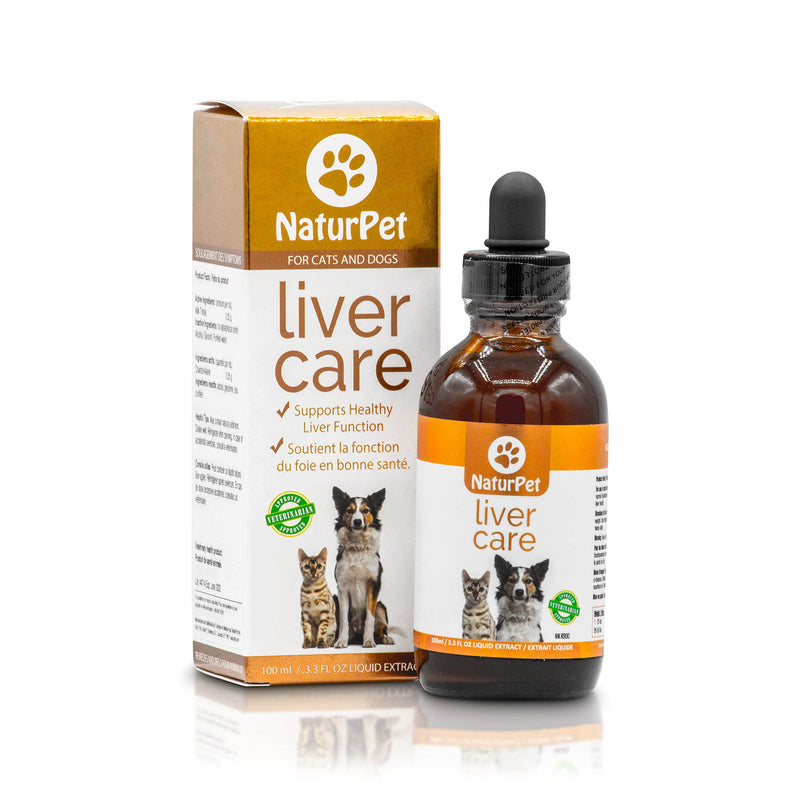 NaturPet Liver Care for Cats and Dogs | Milk Thistle Extract to Support Pets Health | 100mL - BeesActive Australia