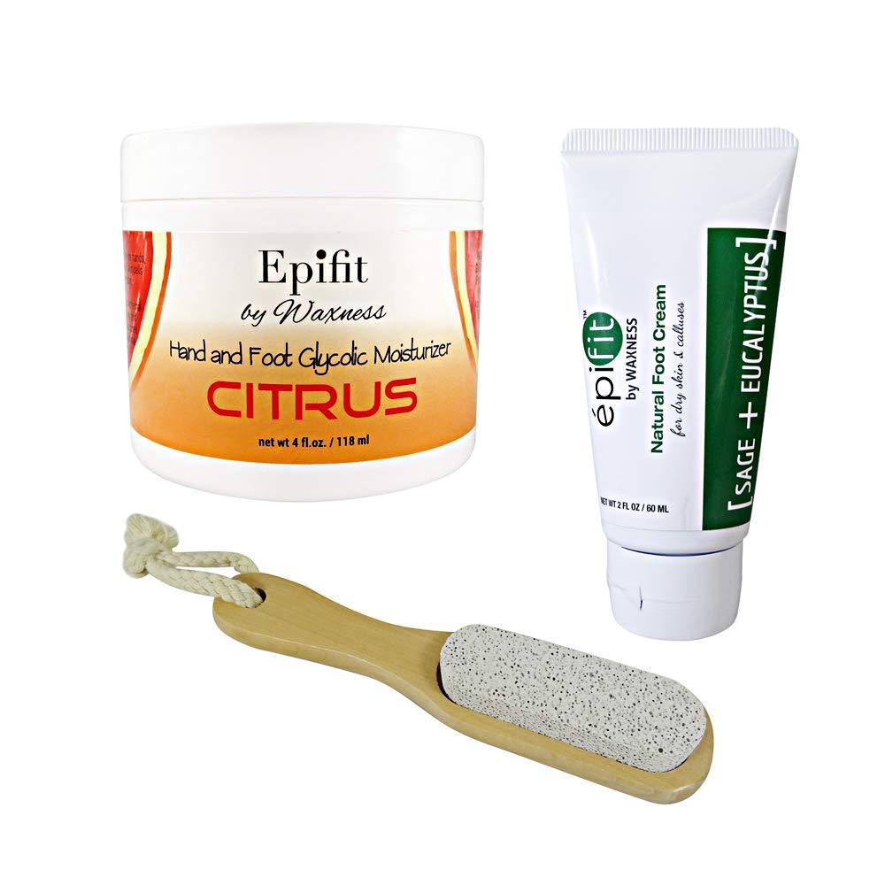 Epifit 2 Weeks Dry Skin Hand and Foot Care Kit Hand Cream, Foot Cream and Pumice Stone - BeesActive Australia