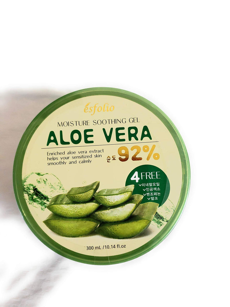 Esfolio Aloe Vera Moisture Soothing Gel- 92% - BeesActive Australia