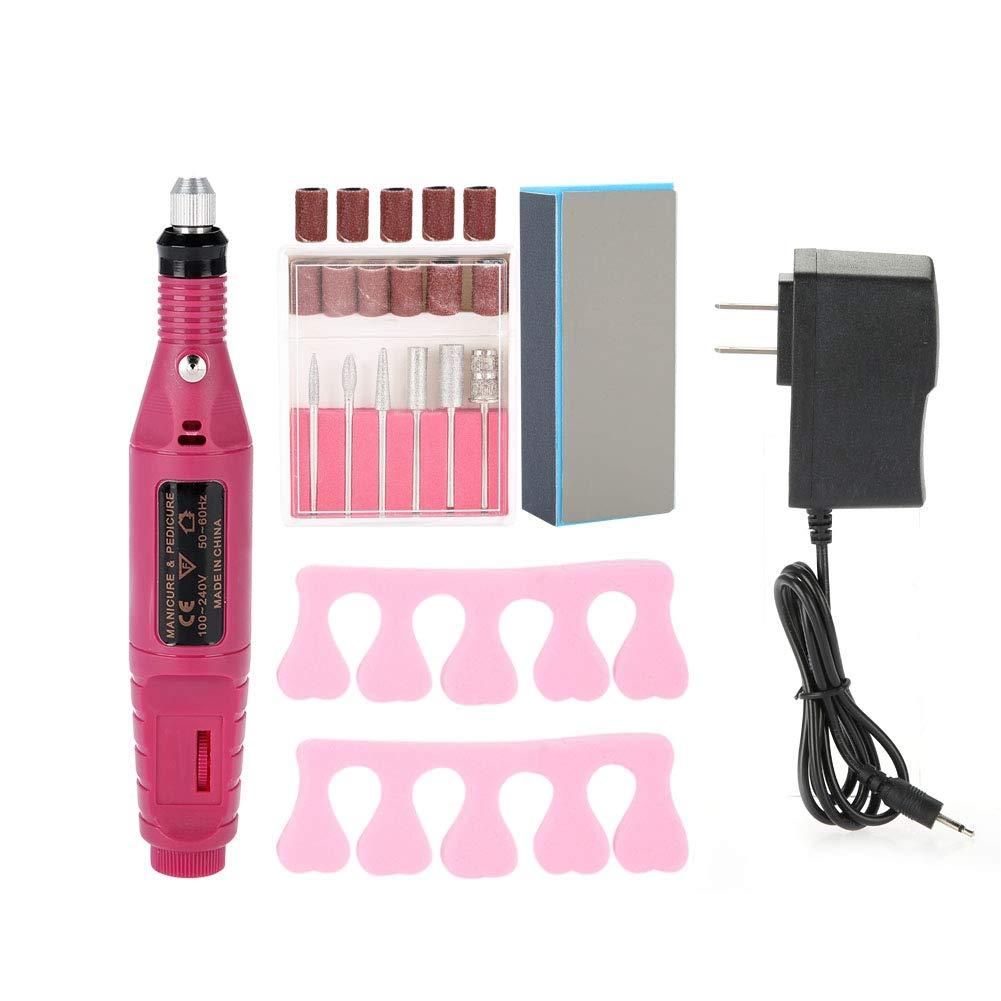 Electric Nail Drill Set, Professional Electric Nail Drill Pen File Kit, Manicure Pedicure Shape Machine, Nail Polisher Remover Grinding Sanding File, Home Salon Use - BeesActive Australia