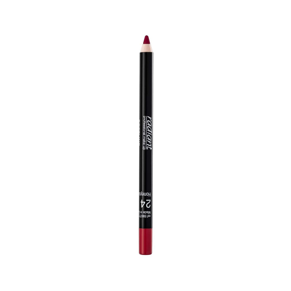 Softline Waterproof Lip Pencil By Radiant Professional - Non-Transfer, Long Lasting, Lip Liner For Defined Lips - Ultra Creamy & Soft Lip Pencil With Vitamin E - 1.20g (24 HONEYSUCKLE) 24 HONEYSUCKLE - BeesActive Australia