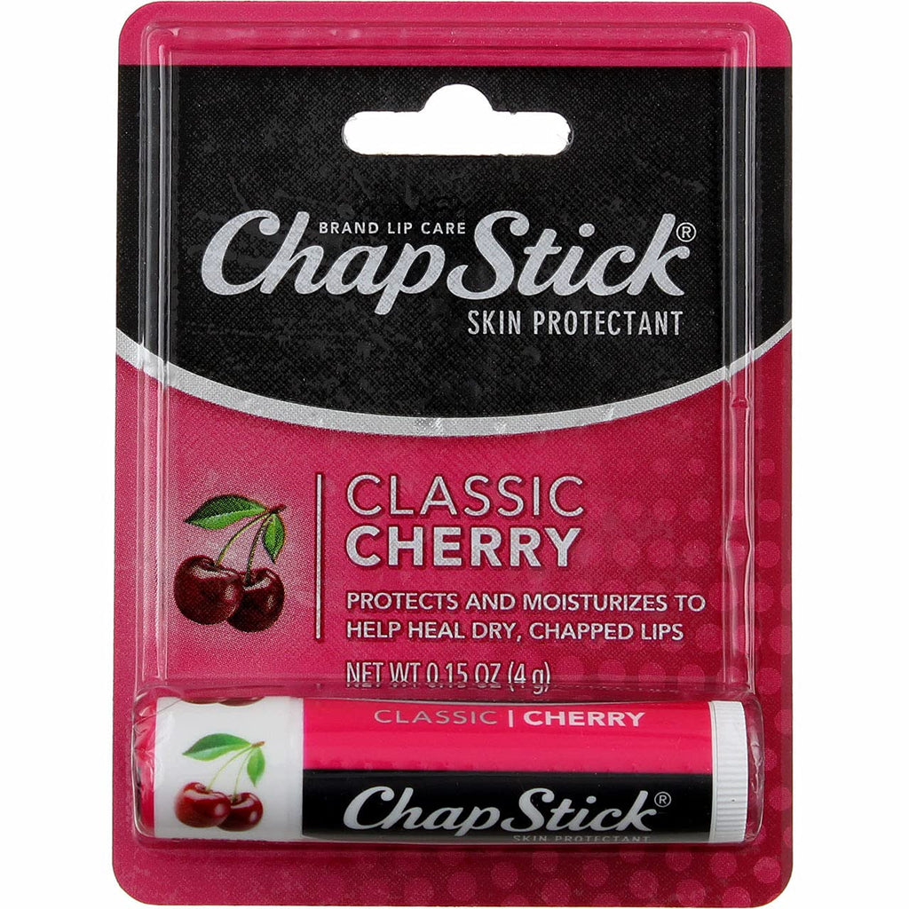 0.15 Oz Cherry Flavor Skin Protectant Flavored Lip Balm Tube (Pack of 2) - BeesActive Australia