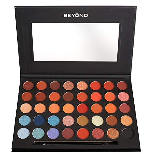 Beyond Challenge 40 Colors Shimmer & Matte Highly Pigmented Professional Eye Shadow Palette Makeup kit. - BeesActive Australia