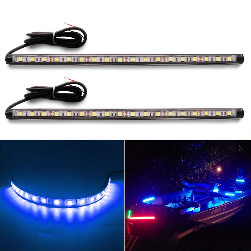 Botepon Navigation Lights For Boats Led, Boat Red and Green Bow Lights, Boat Night Fishing Lights, Deck Lights, IP67 Waterproof for Pontoon Boat Bas Boat Dinghy Kayak Jon Boat Yacht - BeesActive Australia