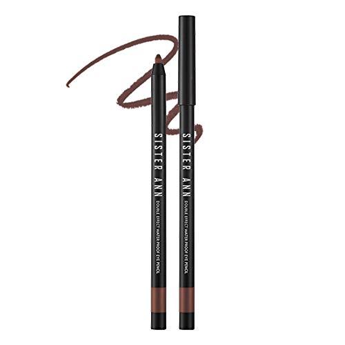 [SISTER ANN] DOUBLE EFFECT WATERPROOF EYEPENCIL 09_CHOCO BROWN - BeesActive Australia